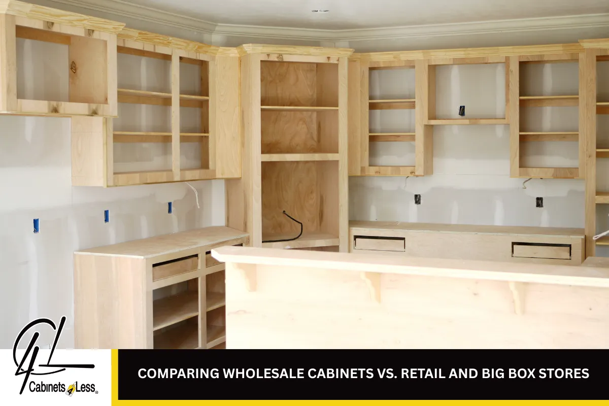 Comparing Wholesale Cabinets vs. Retail and Big Box Stores