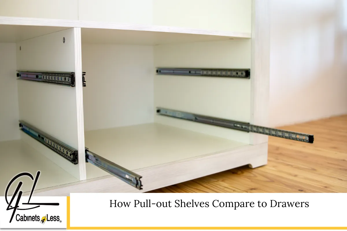 How Pull-out Shelves Compare to Drawers