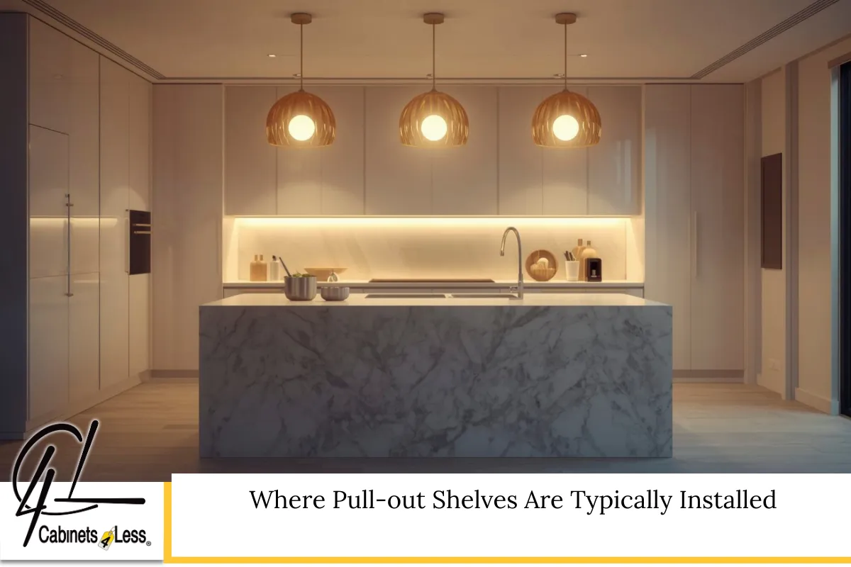 Where Pull-out Shelves Are Typically Installed